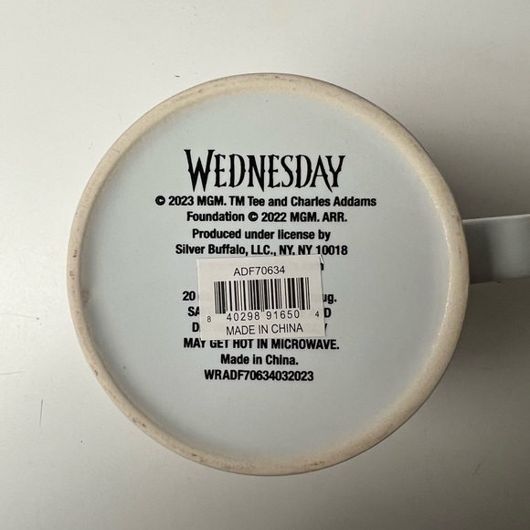 Wednesday Addams 20oz. Ceramic Mug - Picture 3 of 7
